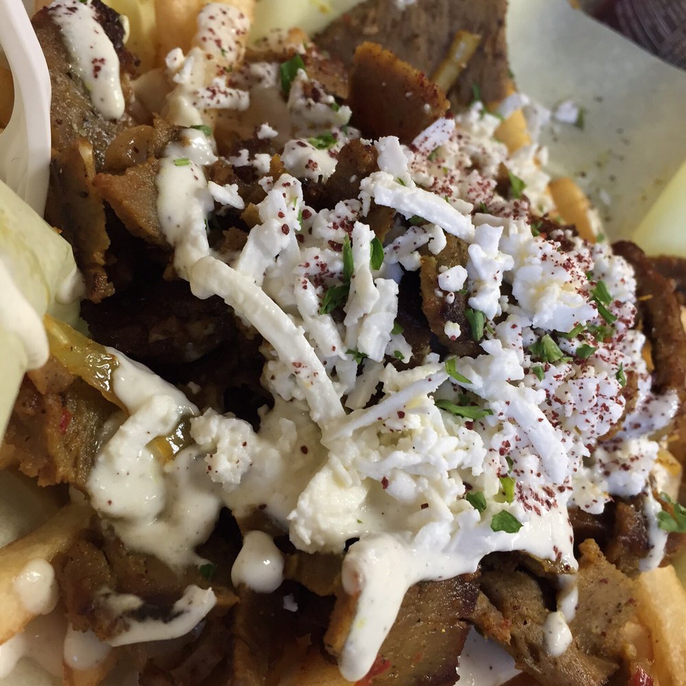 Aladdin Falafel Corner - Aladdin fries!! - Mediterranean Near Me - Seattle, Washington