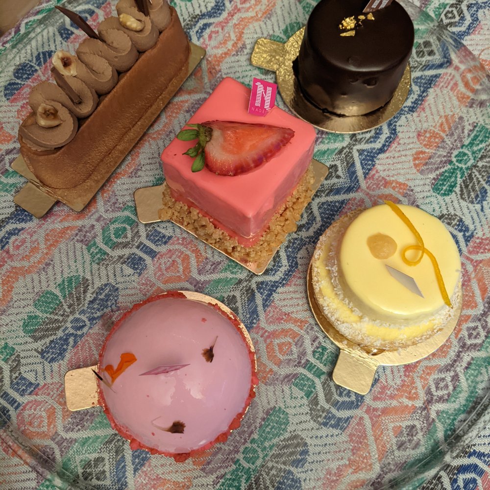Nadege - 5 was more than enough for 4 people to share after dinner. Next time, I'd stick to one per person :) - Desserts Near Me - Toronto, Ontario