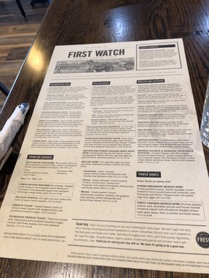 Menu photo 5 First Watch Chamblee, GA Menu photo 5 First Watch Chamblee, GA