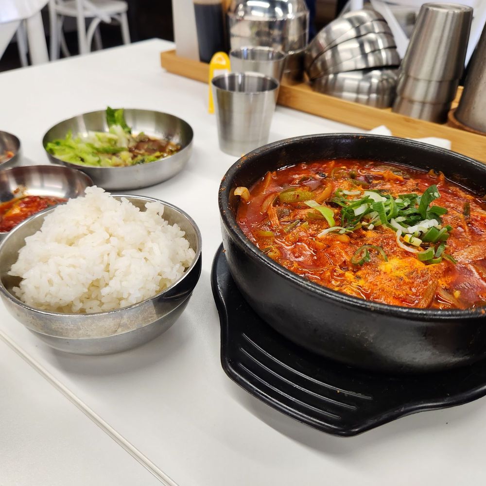 Yoo's Place - Yookgaejang (spicy beef soup, $17.95 before tax, Jun2023) - Korean Near Me - Irvine, California Yoo's Place - Yookgaejang (spicy beef soup, $17.95 before tax, Jun2023) - Korean Near Me - Irvine, California
