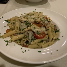 Chicken and sausage Scarpiello. Chicken and sausage Scarpiello.
