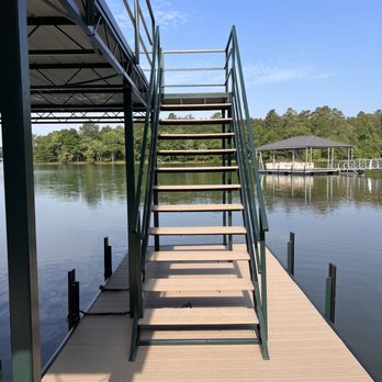 DockMaster of Hartwell - steps leading to a dock - General Contractors Near Me DockMaster of Hartwell - steps leading to a dock - General Contractors Near Me