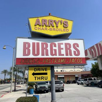 Arry's Burgers - sign - Burgers Near Me - Montebello, California Arry's Burgers - sign - Burgers Near Me - Montebello, California