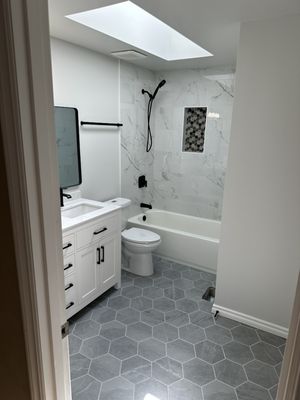 Bathroom Remodel | New Castle, WA - we did this amazing bathroom remodel in about 2 weeks. the color selection was perfect and match customer overall vision Bathroom Remodel | New Castle, WA - we did this amazing bathroom remodel in about 2 weeks. the color selection was perfect and match customer overall vision