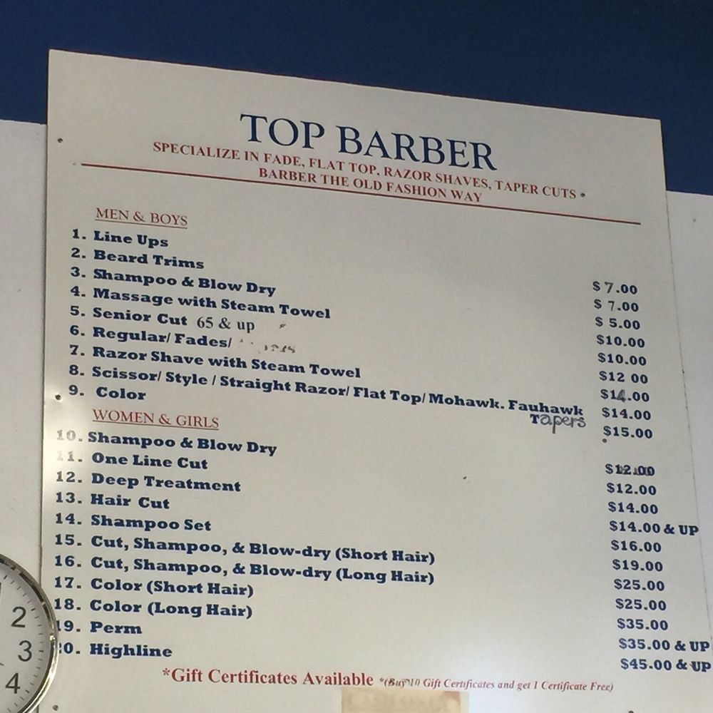 Top Barber - Prices! - Barbers Near Me - Torrance, California Top Barber - Prices! - Barbers Near Me - Torrance, California