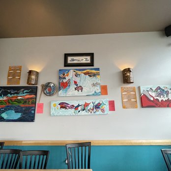 Kekuli Cafe - artwork on the wall - Cafes Near Me - West Kelowna, British Columbia Kekuli Cafe - artwork on the wall - Cafes Near Me - West Kelowna, British Columbia