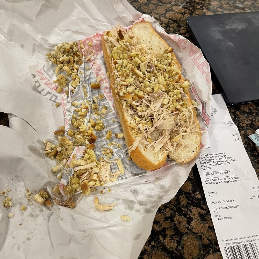 Capriotti's Sandwich Shop - The Bobbie From the Paradise Location. - Sandwiches Near Me - Henderson, Nevada