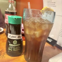 Water Moon - Gluten Free Soy Sauce and Unsweetened Iced Tea