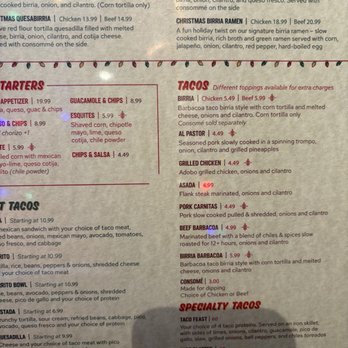 Rreal Tacos - Chamblee - Menu - Tacos Near Me - Atlanta, Georgia