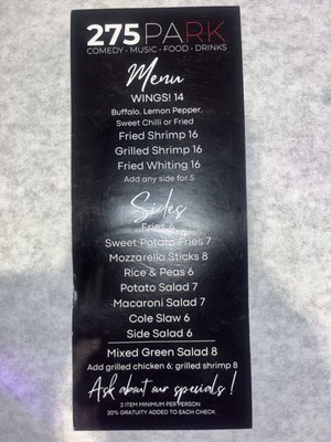 Menu photo 3 275 Park Brooklyn, NY