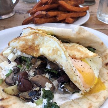 Milkweed - Grilled veggie breakfast gyro - New American Near Me - Boston, Massachusetts Milkweed - Grilled veggie breakfast gyro - New American Near Me - Boston, Massachusetts