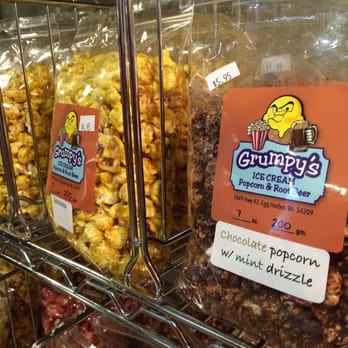 Grumpy's - Morrrrrre popcorn. - Ice Cream & Frozen Yogurt Near Me - Egg Harbor, Wisconsin Grumpy's - Morrrrrre popcorn. - Ice Cream & Frozen Yogurt Near Me - Egg Harbor, Wisconsin