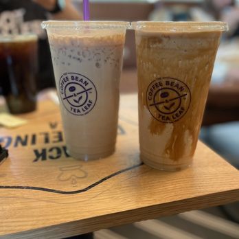 The Coffee Bean & Tea Leaf - Cookie butter latte and seasonal Salted Toffee Ice Blended drink. - Coffee & Tea Near Me - Fresno, California The Coffee Bean & Tea Leaf - Cookie butter latte and seasonal Salted Toffee Ice Blended drink. - Coffee & Tea Near Me - Fresno, California
