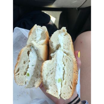 Celebrity Hot Bagels & Deli - Everything bagel with scallion cream cheese - Bagels Near Me - Tenafly, New Jersey Celebrity Hot Bagels & Deli - Everything bagel with scallion cream cheese - Bagels Near Me - Tenafly, New Jersey