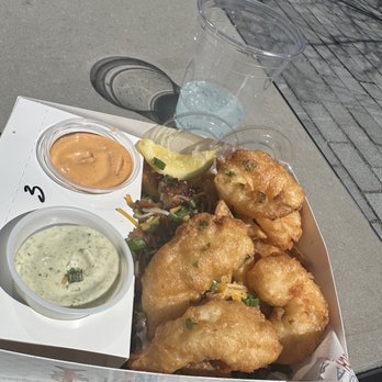 Gordon Ramsay Fish & Chips - Battered Shrimp Combo with Loaded Fries - Fish & Chips Near Me - Washington, DC, District of Columbia