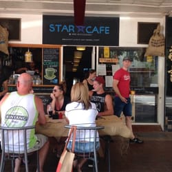 Star Cafe & Restaurant - Front of cafe on New Years Day.