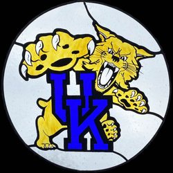 Turner's Glass Art Unlimited - University of Kentucky stained glass panel.