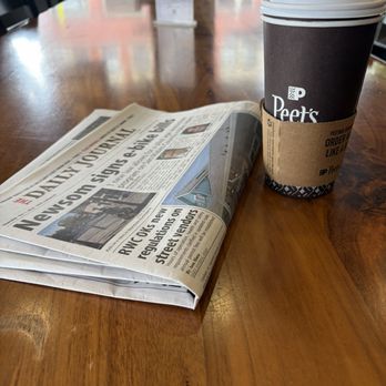 Peet's Coffee - Large Americano - Coffee & Tea Near Me - Redwood City, California