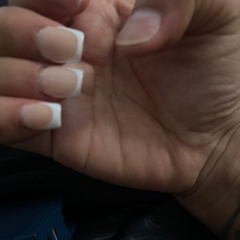 Creative Nails & Spa - Full set Tuesday Thumb and index popped off last night . (Pinky was repaired Wednesday right after getting a full set ) - Nail Salons Near Me - West Covina, California