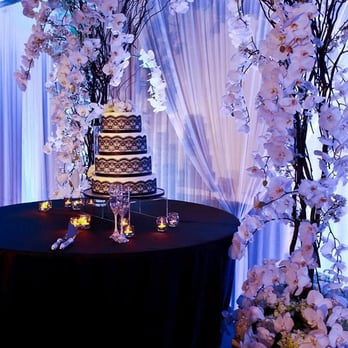 Mele Amore Events - Our wedding cake and orchid trees! - Party & Event Planning Near Me - Irvine, California Mele Amore Events - Our wedding cake and orchid trees! - Party & Event Planning Near Me - Irvine, California
