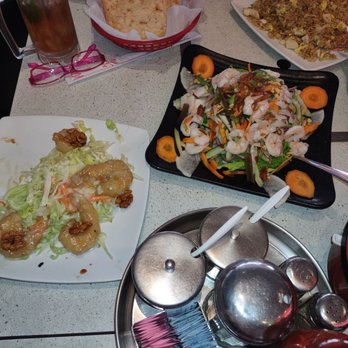 Tan Tan - Lotus root salad, shrimp n walnut,fried rice - Chinese Near Me - Houston, Texas Tan Tan - Lotus root salad, shrimp n walnut,fried rice - Chinese Near Me - Houston, Texas