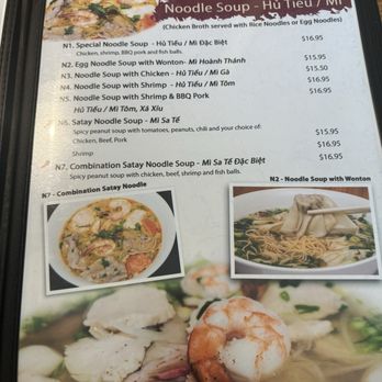 Pho Vi Vân - Menu - Vietnamese Near Me - Vancouver, Washington