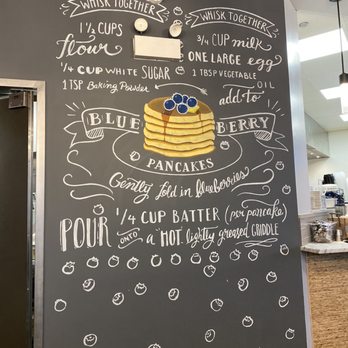 Stax Cafe - Wall decoration, pancake recipe - Breakfast & Brunch Near Me - Chicago, Illinois