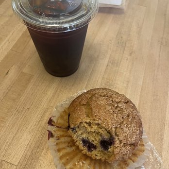 Sweet Donkey Coffee - Lemon blueberry muffin - Coffee & Tea Near Me - Roanoke, Virginia