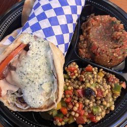 Beef/Lamb Shawarma Combo with 2 Sides