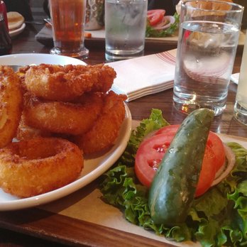 Dinerbar - Salmon Burger served. - Diners Near Me - Rego Park, New York