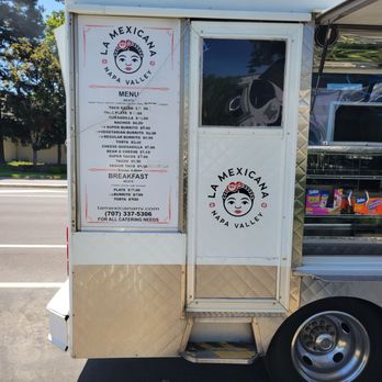 Napa Valley La Mexicana - Menu options - Food Trucks Near Me - Napa, California Napa Valley La Mexicana - Menu options - Food Trucks Near Me - Napa, California