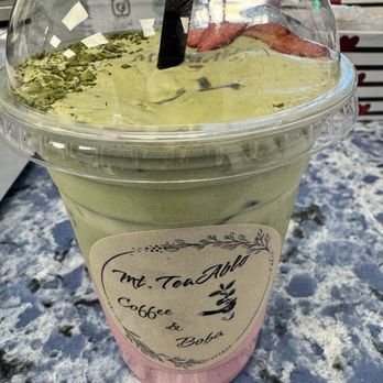 Mt TeaAblo - Strawberry matcha - Bubble Tea Near Me - Brentwood, California Mt TeaAblo - Strawberry matcha - Bubble Tea Near Me - Brentwood, California