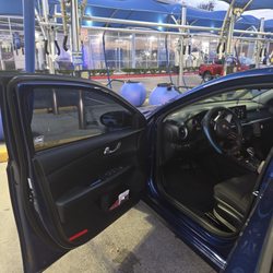 Zoom Car Wash - Webster - Getting blue Jupiter cleaned up real quick!!