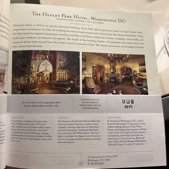 The Henley Park Hotel - Hotels Near Me - Washington, DC, District of Columbia The Henley Park Hotel - Hotels Near Me - Washington, DC, District of Columbia