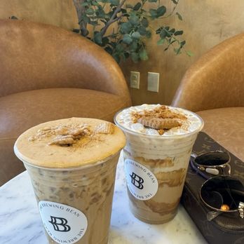 The Brewing Bean - Cookie butter cream and pumpkin spice latte - Coffee & Tea Near Me - Rancho Cordova, California The Brewing Bean - Cookie butter cream and pumpkin spice latte - Coffee & Tea Near Me - Rancho Cordova, California