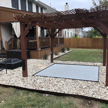 Spartan Spa Moving - We love this Landscaping Idea! Perfect for a backyard hot tub! - Movers Near Me - Austin, Texas