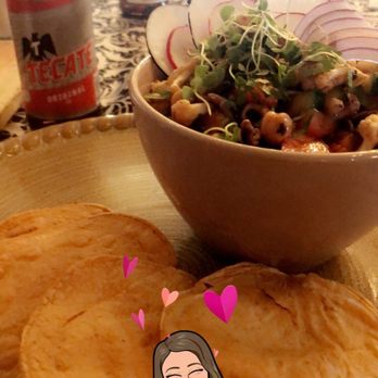 El Lugar de Nos - Veggie Ceviche +  Tecate - Cocktail Bars Near Me - Tecate, BCN