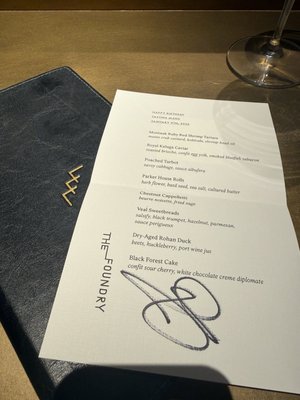 Menu photo 1 The Foundry Hartford, CT