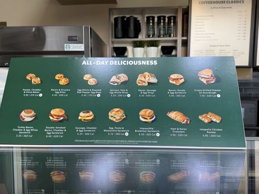 Menu photo 1 Starbucks San Diego, CA