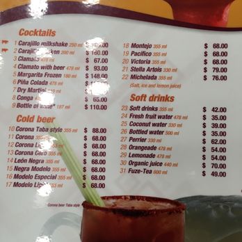 La Taba - Menu 8/31/17 - Argentine Near Me - México, D.F., DIF La Taba - Menu 8/31/17 - Argentine Near Me - México, D.F., DIF