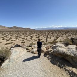 View from the visitor center. View from the visitor center.