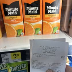 Dollar General - Full receipt priced 3.25 charged 4.65.  DG wanted me to believe it was tax