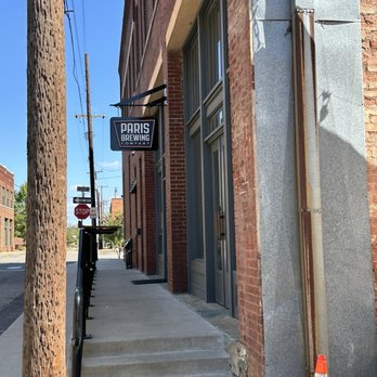 Paris Brewing - Outside - Pizza Near Me - Paris, Texas