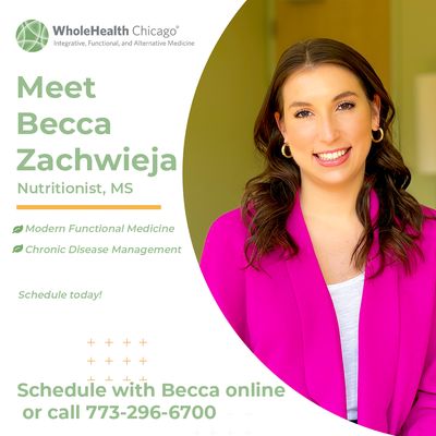 Photo of WholeHealth Chicago - Chicago, IL, US. Nutritionists on staff to help you meet your health goals with nutrition.