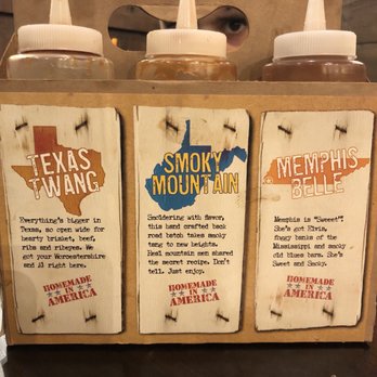 Mission BBQ - Even more sauces.... - Barbeque Near Me - Murfreesboro, Tennessee