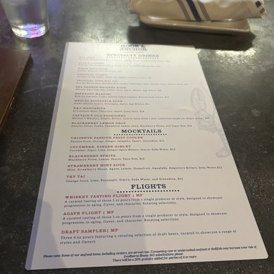 Menu photo 1 Hook & Anchor Dana Point, CA