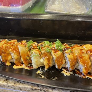 Fuji Roll & Sushi - Riverside Roll. My wife loves this roll because it has cream cheese. - Japanese Near Me - Rialto, California Fuji Roll & Sushi - Riverside Roll. My wife loves this roll because it has cream cheese. - Japanese Near Me - Rialto, California