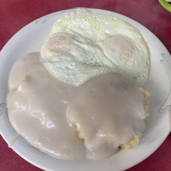 4 Way Lunch - Gravy eggs and a biscuit - Diners Near Me - Cartersville, Georgia