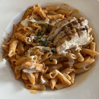 Lila - Gluten Free Penne Pasta with Organic Chicken Breast 061325 - New American Near Me - Sarasota, Florida Lila - Gluten Free Penne Pasta with Organic Chicken Breast 061325 - New American Near Me - Sarasota, Florida