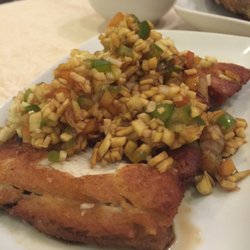 Recipes By Cafe Metro - Bangus belly with mango relish